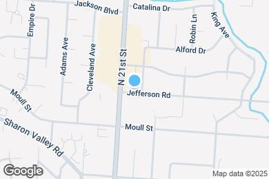 Map image of the property - 524 Jefferson Rd