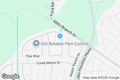Map image of the property - 5719 Rocky Trail Dr