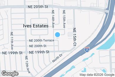 Map image of the property - 1415 NE 200th Ter