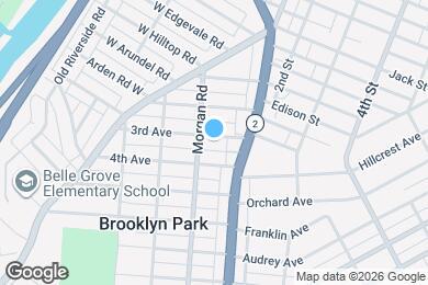 Map image of the property - 9 3rd Ave