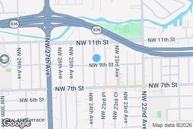 Map image of the property - 2389 NW 9th St