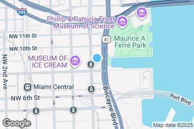 Map image of the property - 601 Biscayne Blvd