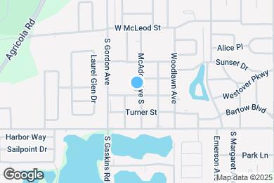 Map image of the property - 1495 S McAdoo Ave