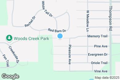 Map image of the property - 9119 Memory Trail