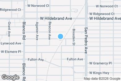 Map image of the property - 604 W Hollywood Ave
