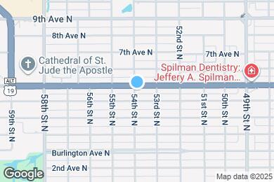 Map image of the property - 493 54th St N