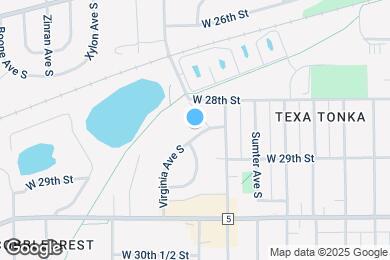 Map image of the property - 2842 Virginia Ave S