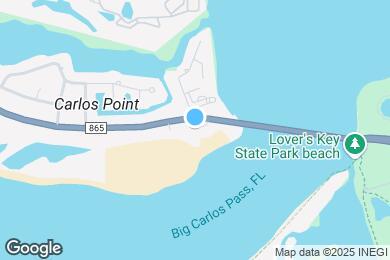 Map image of the property - 8400 Estero Blvd