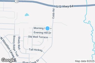 Map image of the property - 10242 Evening Hill Dr