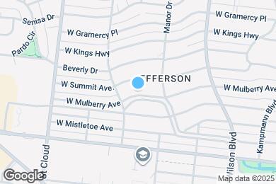 Map image of the property - 2531 W Mulberry Ave