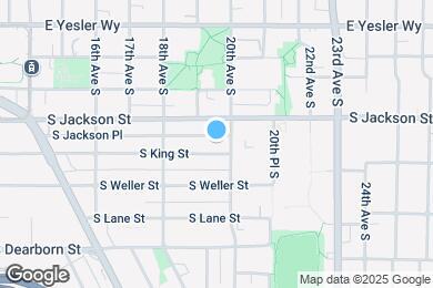Map image of the property - 1851 S Jackson Pl