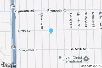 Map image of the property - 10030 Abington Ave