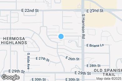 Map image of the property - 1575 S Rocky Mountain Dr