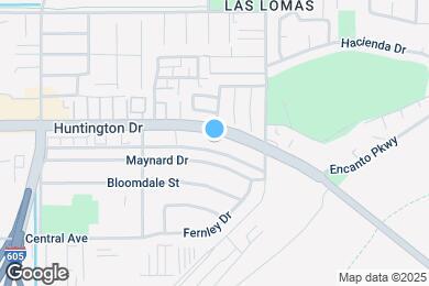Map image of the property - 2610 Huntington Dr