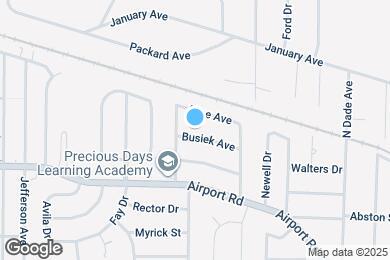 Map image of the property - 8045 Busiek Ave