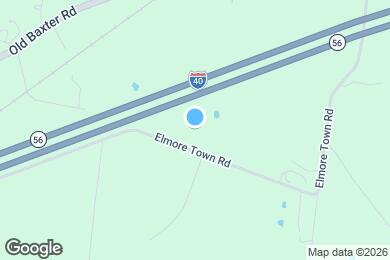 Map image of the property - 2205 Elmore Town Rd