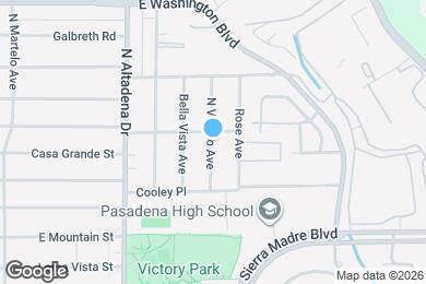 Map image of the property - 1072 N Vinedo Ave