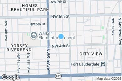 Map image of the property - 417 NW 7th Terrace