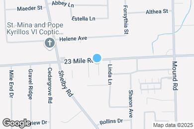 Map image of the property - Clinton Township Apartments