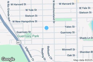Map image of the property - 1101 Guernsey St