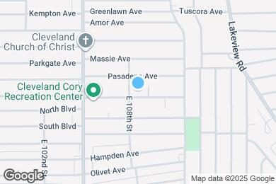 Map image of the property - 10815 Drexel Ave