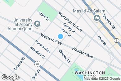 Map image of the property - 217 Western Ave