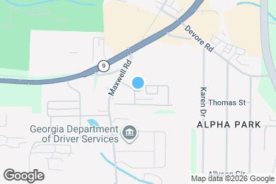 Map image of the property - 1090 Kilmington Ct