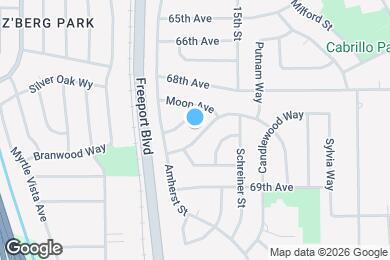 Map image of the property - 7425 Carella Dr