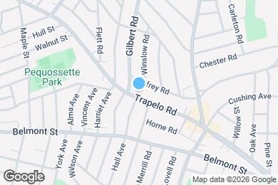 Map image of the property - 199 Trapelo Rd