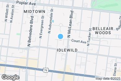 Map image of the property - Idlewild Terrace