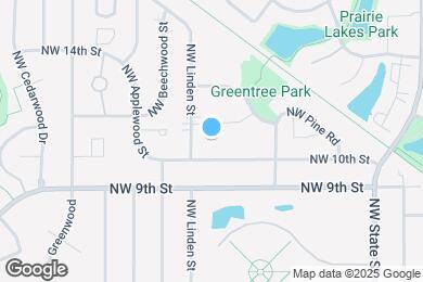 Map image of the property - 2009 NW Hickory Ln