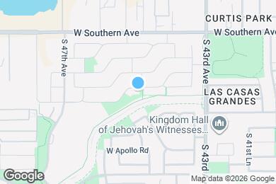 Map image of the property - 4439 W Burgess Ln