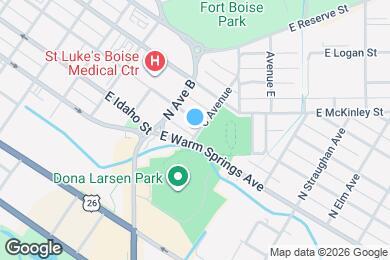 Map image of the property - 113 N Avenue C