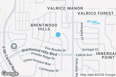 Map image of the property - 704 Sand Ridge Dr
