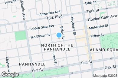 Map image of the property - 1528 Fulton Street