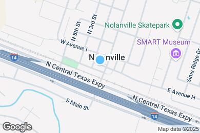 Map image of the property - 105 W Avenue H