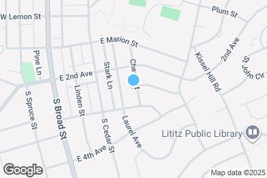 Map image of the property - 426 Cherry St