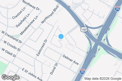 Map image of the property - 7581 Chevy Chase Dr