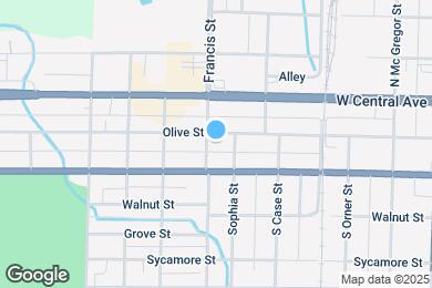 Map image of the property - 912 Olive St