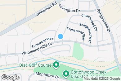 Map image of the property - 6910 Churchwood Cir