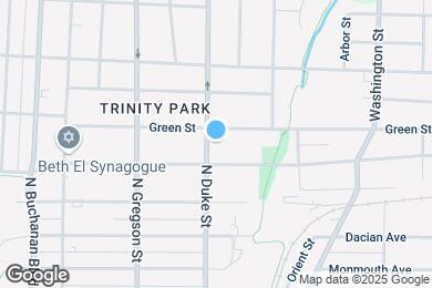 Map image of the property - 1112 N Duke St