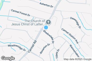 Map image of the property - 7414 Shadowlake Dr
