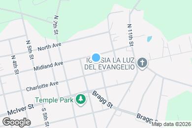 Map image of the property - 109 N 9th St