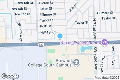 Map image of the property - 7401 Pines Blvd
