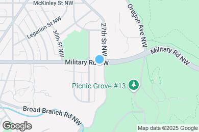 Map image of the property - 2706 Military Rd NW