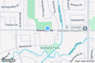 Map image of the property - 1073 Amber Ridge Lane