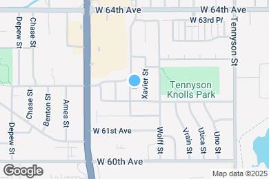 Map image of the property - 6174 Xavier Ct