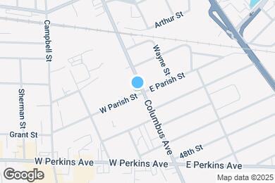 Map image of the property - 2137 Columbus Ave