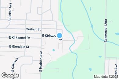 Map image of the property - 900 E Kirkwood Dr