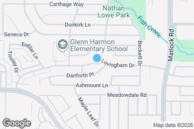 Map image of the property - 920 Tennessee Trail